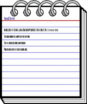 VarickaSC Regular animated font preview