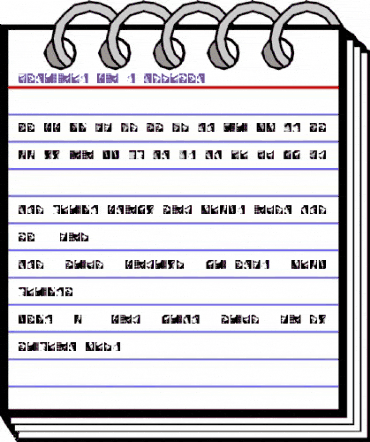 Various Boys Regular animated font preview