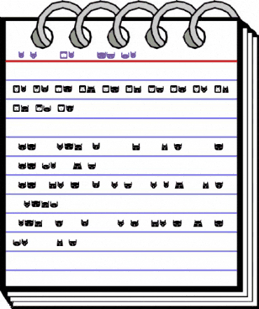Various Cats Regular animated font preview