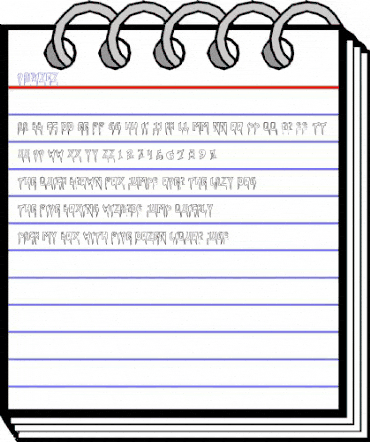 VARIZEZ Regular animated font preview