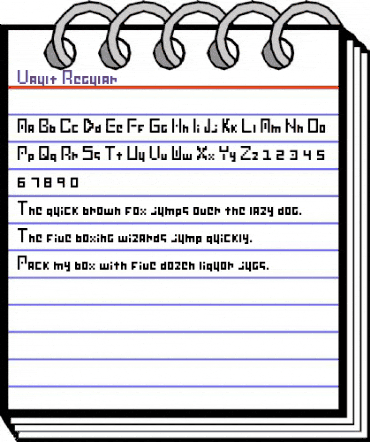 Vault Regular animated font preview Vault Regular animated font preview