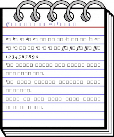 Veracity Pro SSi Italic animated font preview