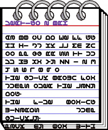 Vertigo 2 BRK Normal animated font preview