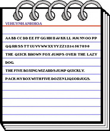 VI Huynh Anh Hoa Normal animated font preview VI Huynh Anh Hoa Normal animated font preview