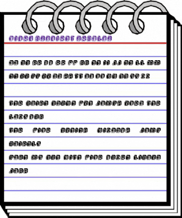 Video Gradient Regular animated font preview