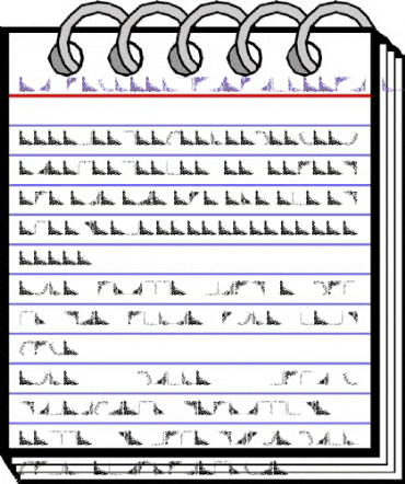 Vintage Decorative Corners 22 Regular animated font preview