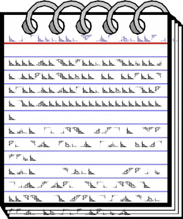 Vintage Decorative Corners 25 Regular animated font preview