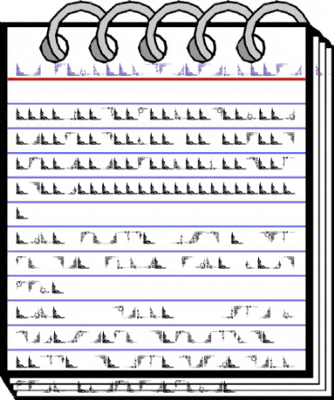 Vintage Decorative Corners 26 Regular animated font preview