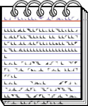 Vintage Decorative Corners 27 Regular animated font preview