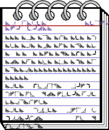 Vintage Decorative Corners 3 Regular animated font preview