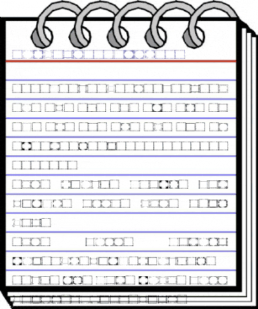 Vintage Frames 10 Regular animated font preview