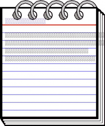 Vintage Panels_023 Regular animated font preview