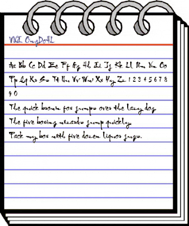 VNI-OngDoHL Regular animated font preview