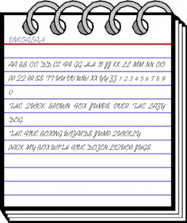 .VnKoalaH Regular animated font preview