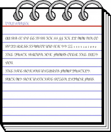 .VnLinusH Regular animated font preview