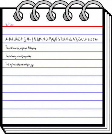 Von Halent Regular animated font preview