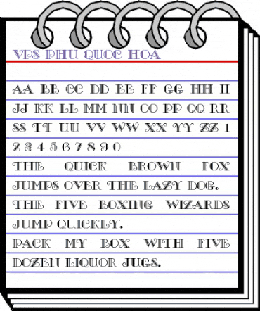 VPS Phu Quoc Hoa Regular animated font preview