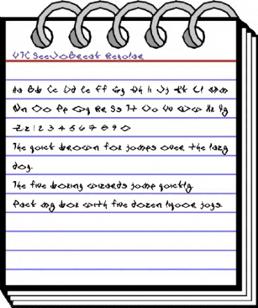 VTC SeeJoBreak Bold animated font preview