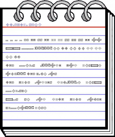 VTCeltia Keys Regular animated font preview