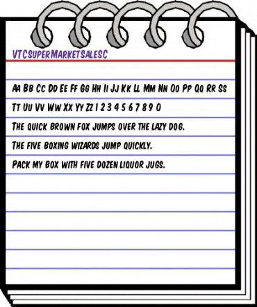 VTCSuperMarketSaleSC SmallCaps animated font preview VTCSuperMarketSaleSC SmallCaps animated font preview