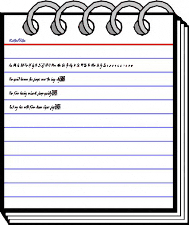 WantedPirates Regular animated font preview