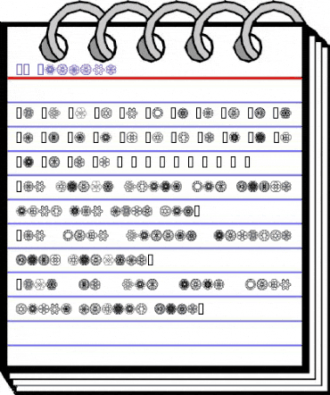 WE_Doilies Regular animated font preview