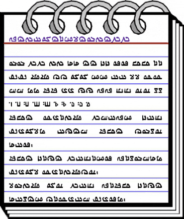 We Come In Peace BB Regular animated font preview