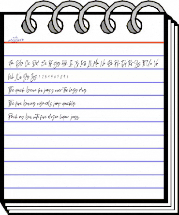 westborn Regular animated font preview