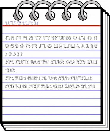 Wiccan Ways 3D Regular animated font preview