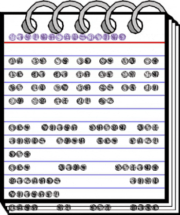 WieynkCapsRound Regular animated font preview