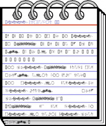 Wildflower IV Regular animated font preview