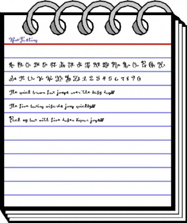 WineTasting Regular animated font preview