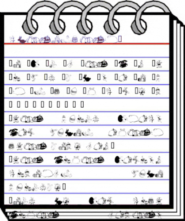 wmeaster1 Regular animated font preview