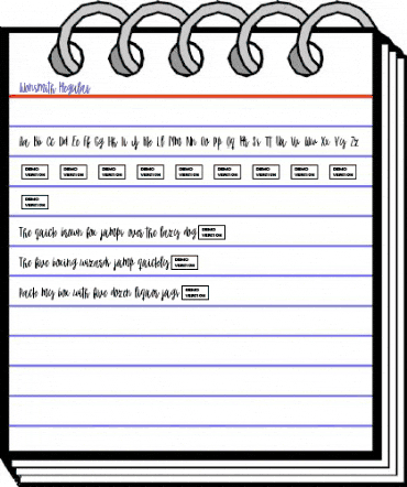 Wonsmith Regular animated font preview