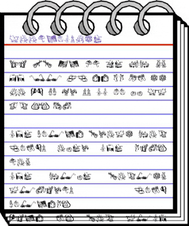 WoodcutsOne Regular animated font preview