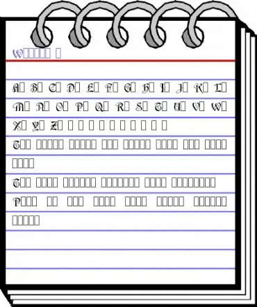 Wraith 1 Regular animated font preview