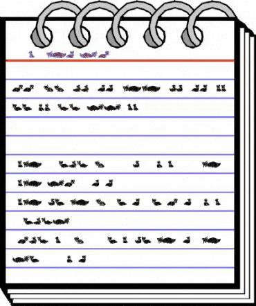 Wurm Regular animated font preview