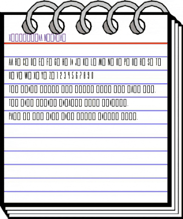 Xenophobia Nominal animated font preview