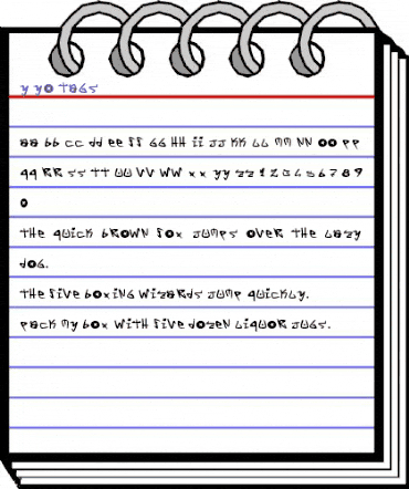 Y-Yo Tags Regular animated font preview Y-Yo Tags Regular animated font preview