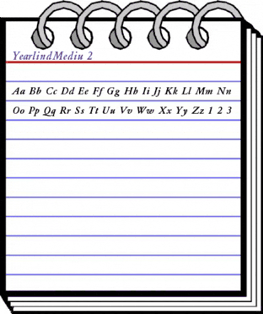 YearlindMediu 2 Regular animated font preview YearlindMediu 2 Regular animated font preview