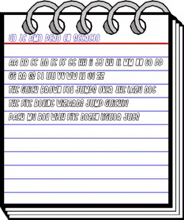 Yo te amo pero en secreto Regular animated font preview