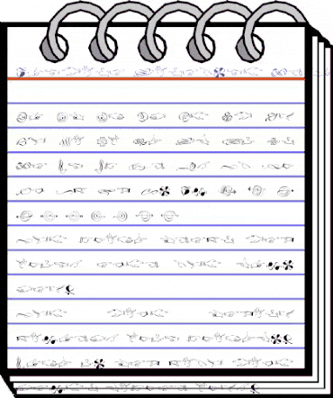 Zapfino Linotype Ornaments Regular animated font preview