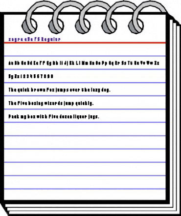 zayre eYe/FS Regular animated font preview zayre eYe/FS Regular animated font preview