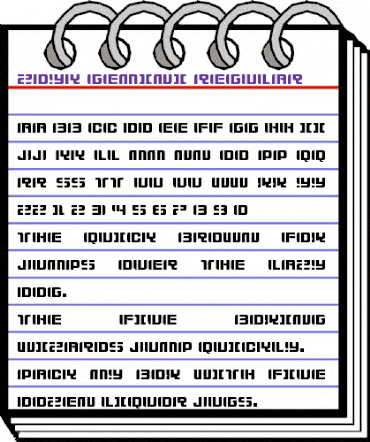 Zdyk Gemini Regular animated font preview