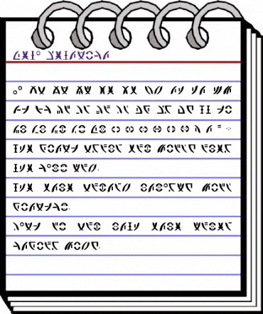 Zeta Reticuli Regular animated font preview