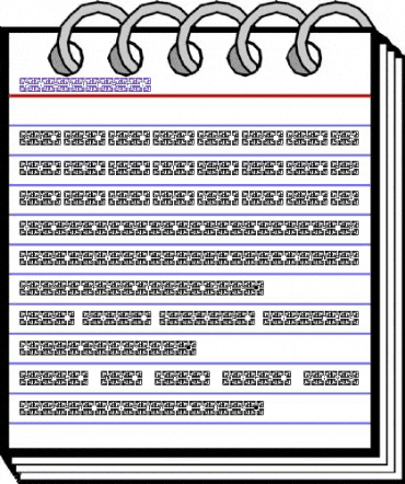 Zigourati Regular animated font preview