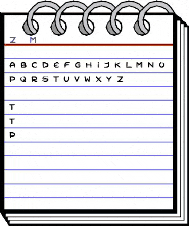 Zombie Morning Regular animated font preview