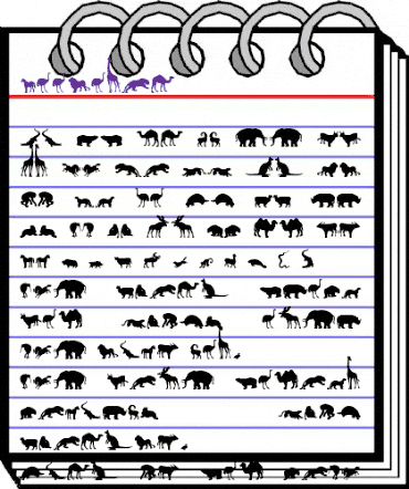 Zoologic Regular animated font preview Zoologic Regular animated font preview