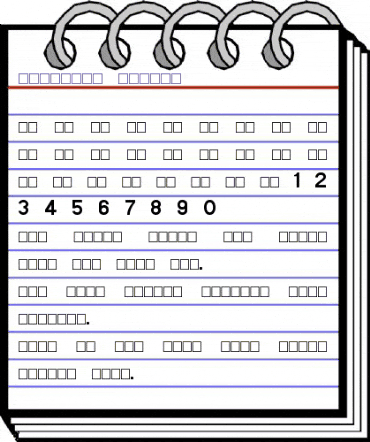 Zurichbg Normal animated font preview Zurichbg Normal animated font preview