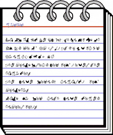 zyxo Regular animated font preview